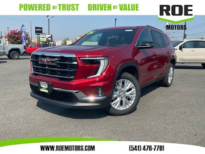 2026 GMC Acadia